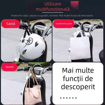 Qiwang Încuietoare Cască — Încuietoare universală pentru cască, Model Helmet Lock, Articol 12436, Stil Modern Minimalist