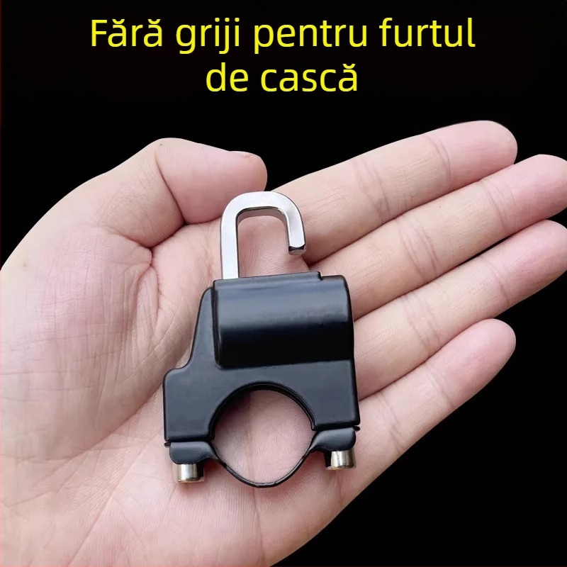 Qiwang Încuietoare Cască — Încuietoare universală pentru cască, Model Helmet Lock, Articol 12436, Stil Modern Minimalist