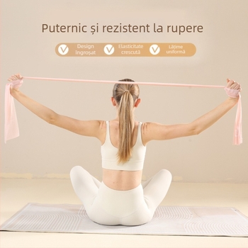 Bandă de rezistență pentru yoga – pentru uz casnic, material: TPE, brand: WOSWEIR