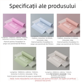 Bandă de rezistență pentru yoga – pentru uz casnic, material: TPE, brand: WOSWEIR