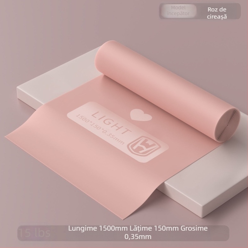 Bandă de rezistență pentru yoga – pentru uz casnic, material: TPE, brand: WOSWEIR