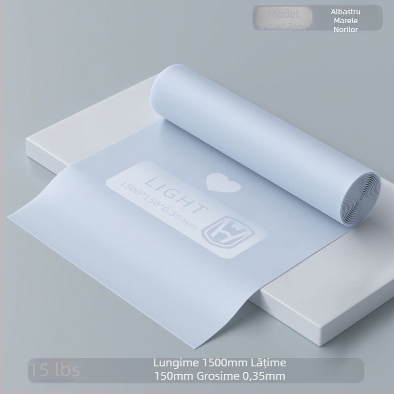 Bandă de rezistență pentru yoga – pentru uz casnic, material: TPE, brand: WOSWEIR