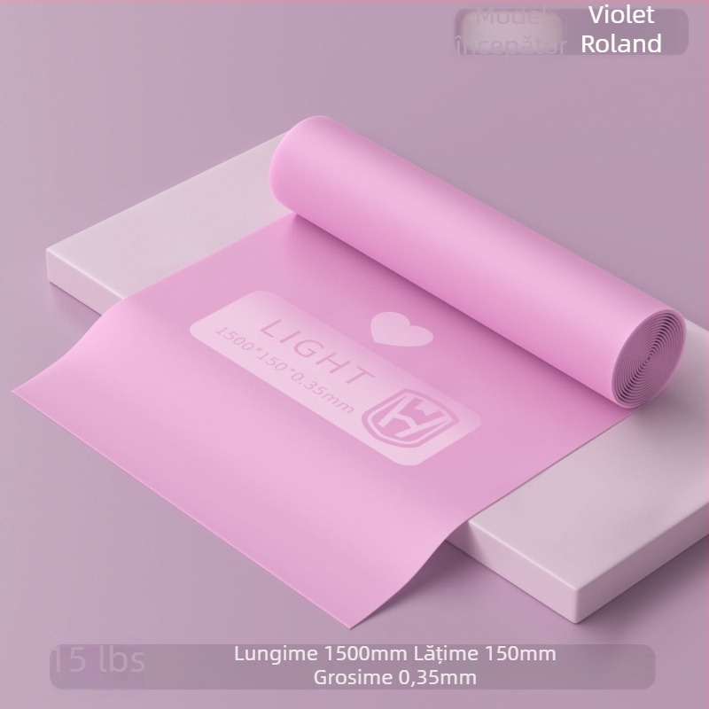 Bandă de rezistență pentru yoga – pentru uz casnic, material: TPE, brand: WOSWEIR