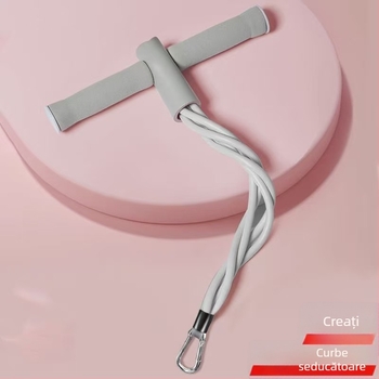 Dispozitiv de tensiune pentru echipament de fitness, cu ventuze duble, accesoriu pentru abdomene, material 20213