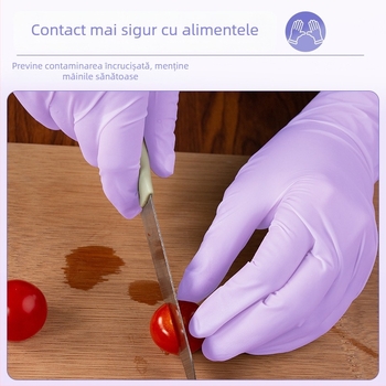 Mănuși de bucătărie din nitril — groase, impermeabile, de unică folosință pentru curățenie în gospodărie