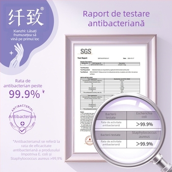 Xianzhi mănuși de unică folosință din nitril - rezistente la uzură, de calitate alimentară, impermeabile; 50 g; pentru curățenie casnică și procesare a alimentelor