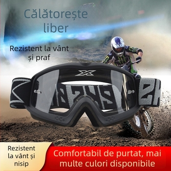 Ochelari de off-road pentru copii – lentile înlocuibile, model 8060EKS, lentile PC, dioptrie 0
