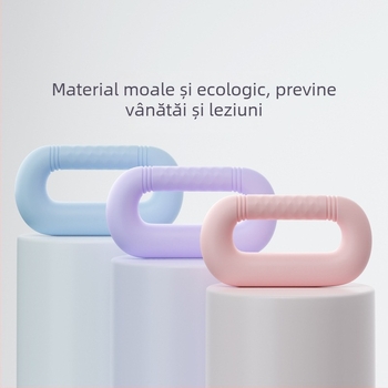 Inel de gantere pentru uz casnic – PVC + nisip de fier, 1–2,5 kg, inel de yoga pentru antrenament brațe, Fitness și modelarea corpului