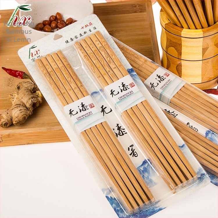 Bețișoare pentru masă din bambus – stil modern minimalist, finisaj oglindă (Otou)