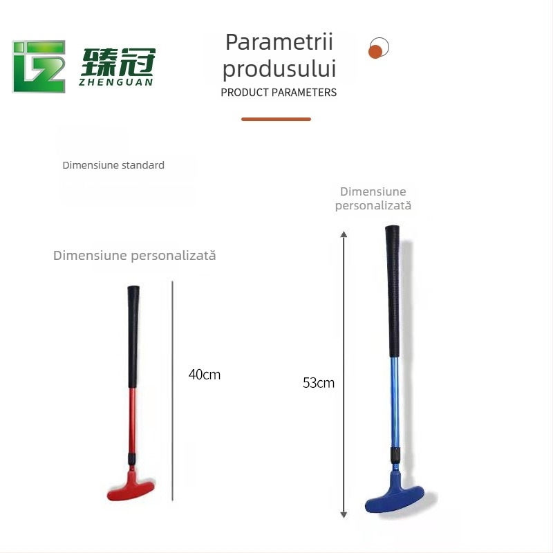 Palică de golf telescopică pentru copii – șaft din aluminiu, lungime 93 cm, flexie Regular, cap metalic, personalizare logo