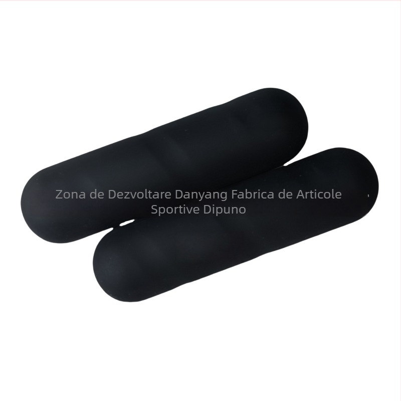 Baston de antrenament pentru brațe din silicon – construcție din oțel și silicon, priză antiaderentă, pentru Pilates/Yoga, greutate 2 kg pe pereche