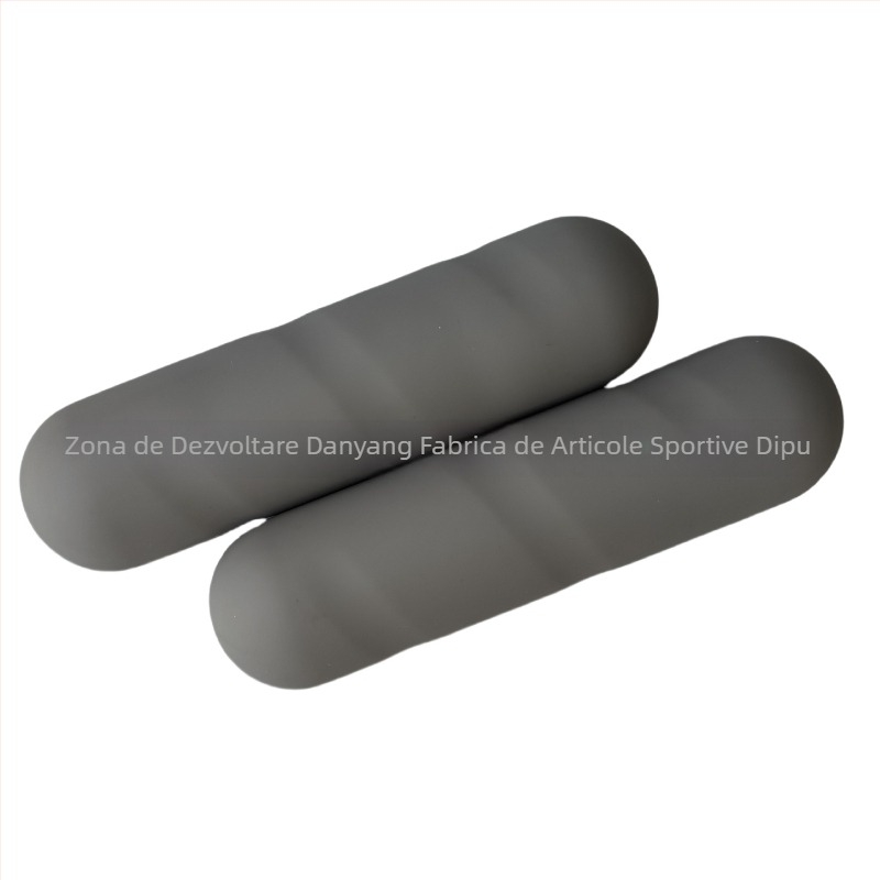Baston de antrenament pentru brațe din silicon – construcție din oțel și silicon, priză antiaderentă, pentru Pilates/Yoga, greutate 2 kg pe pereche