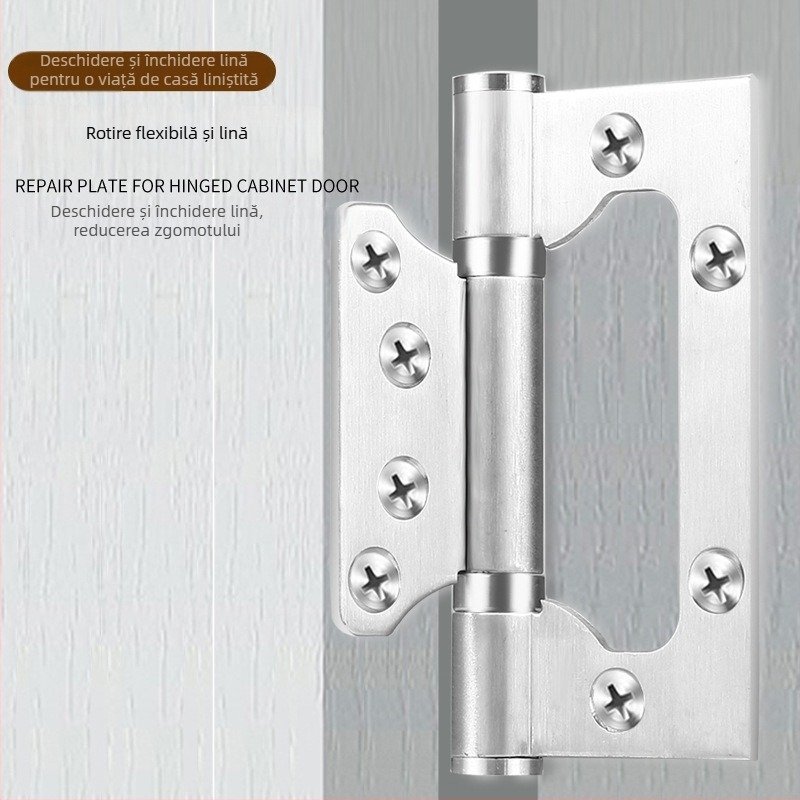 Balama din oțel inoxidabil cu rulmenți pentru uși interioare din lemn, model Hinge, finisaj suprafață: electroplating polishing, marcă TIANJULE