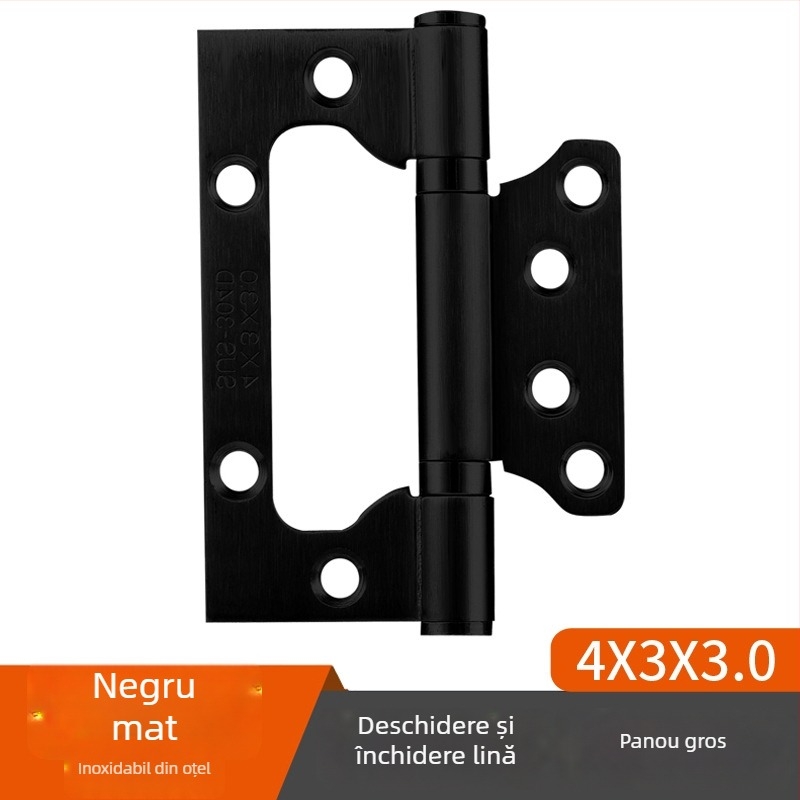 Balama din oțel inoxidabil cu rulmenți pentru uși interioare din lemn, model Hinge, finisaj suprafață: electroplating polishing, marcă TIANJULE