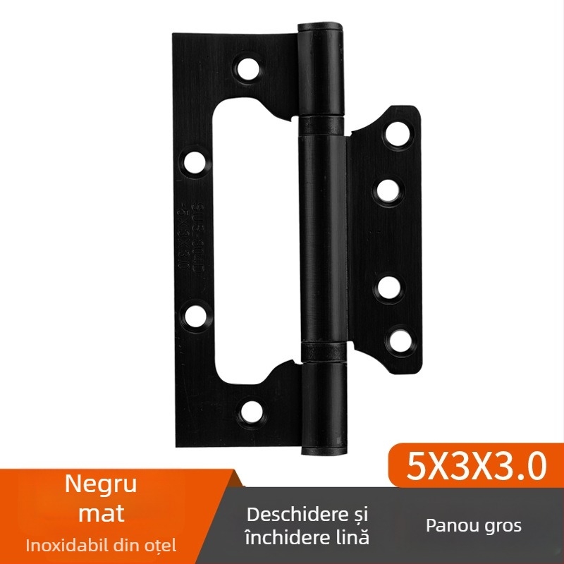 Balama din oțel inoxidabil cu rulmenți pentru uși interioare din lemn, model Hinge, finisaj suprafață: electroplating polishing, marcă TIANJULE