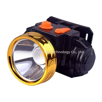 Lampa frontală LED, 10W, baterie 1800mAh, încărcare manuală, rază 200–500 m