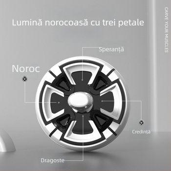 Roata pentru abdomen cu revenire automată și mâner detașabil, 0.89 kg