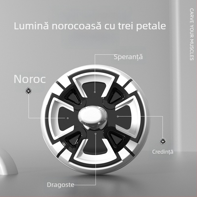 Roata pentru abdomen cu revenire automată și mâner detașabil, 0.89 kg