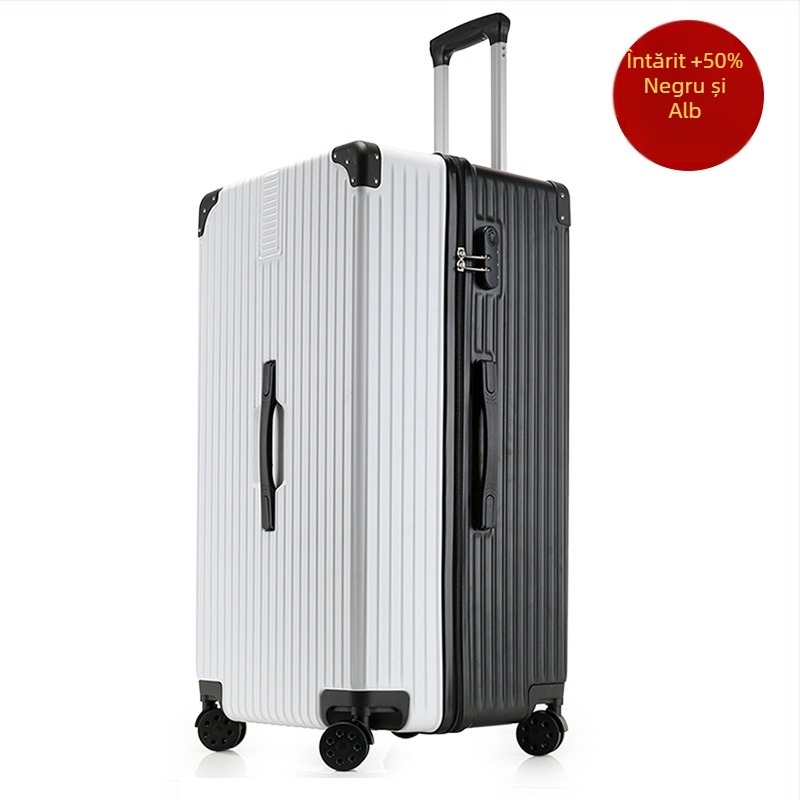 Valiză de călătorie cu carcasă ABS/PC, închidere cu fermoar, impermeabilă și anti-furt, cu roți universale, model JH.