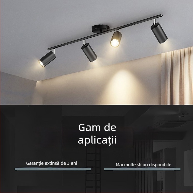 Lampa LED cilindrică pentru tavan – CRI ≥90, 85-265V, Model C027, Certificare CE