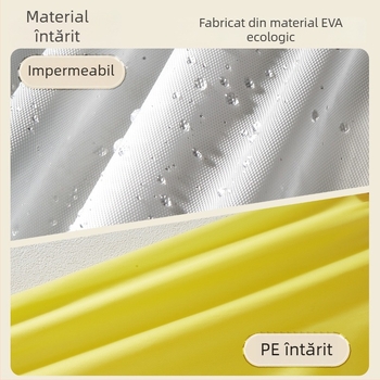 Poncho pentru copii din EVA, material îngroșat, pentru o persoană