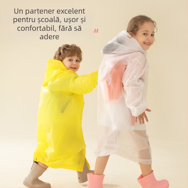 Poncho pentru copii din EVA, material îngroșat, pentru o persoană