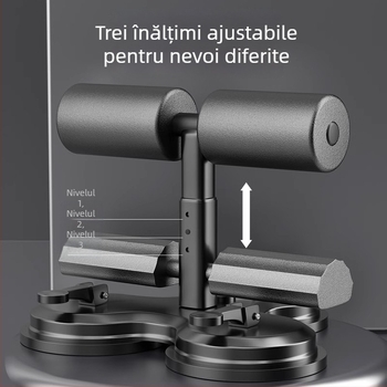 Aparat pentru abdomene cu trei ventuze, design fix, greutate 1,5 kg, model 20241229