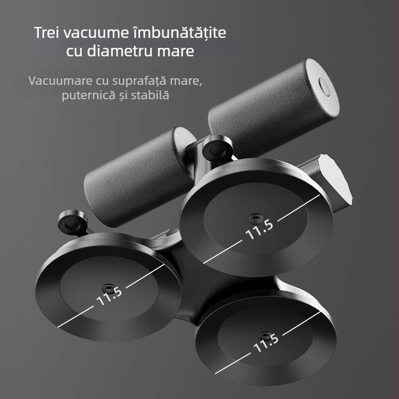 Aparat pentru abdomene cu trei ventuze, design fix, greutate 1,5 kg, model 20241229