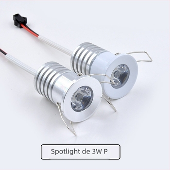 Lampă LED pentru tavan și lampă de tejghea cu spot mini de 1W, corp din aluminiu, 220V, control non-inteligent