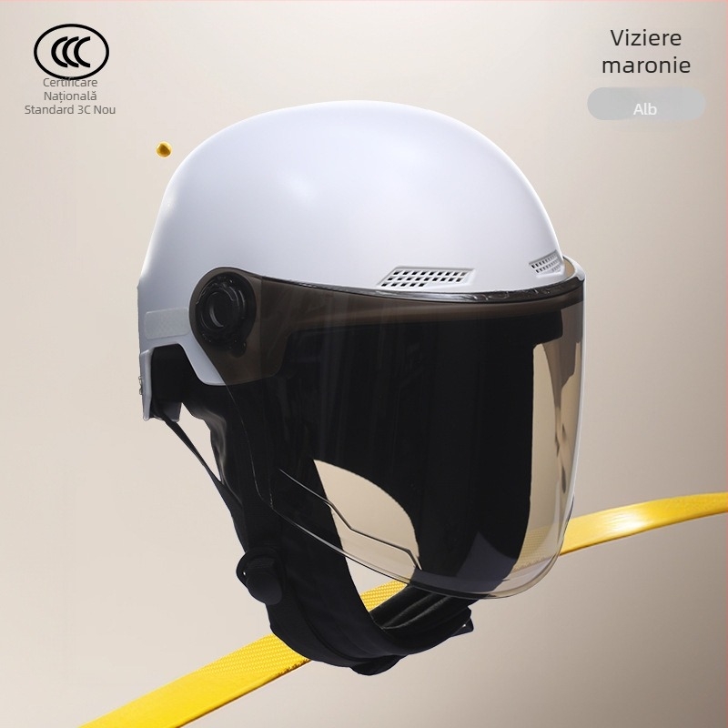 Cască pentru vehicule electrice – ABS, tip jumătate, iarnă, adulți, unisex