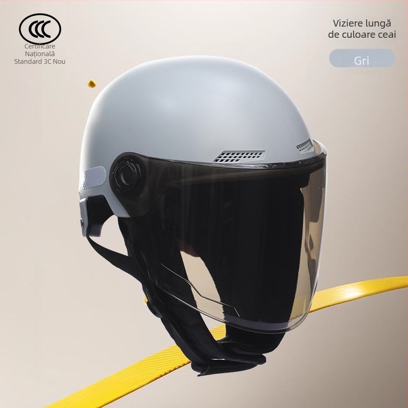 Cască pentru vehicule electrice – ABS, tip jumătate, iarnă, adulți, unisex