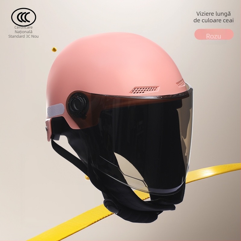 Cască pentru vehicule electrice – ABS, tip jumătate, iarnă, adulți, unisex