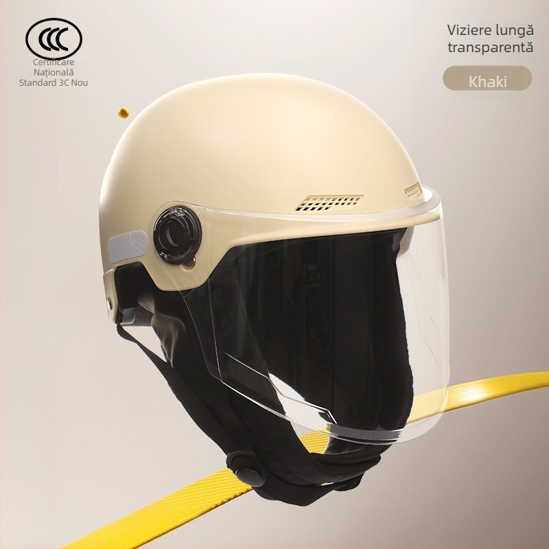 Cască pentru vehicule electrice – ABS, tip jumătate, iarnă, adulți, unisex