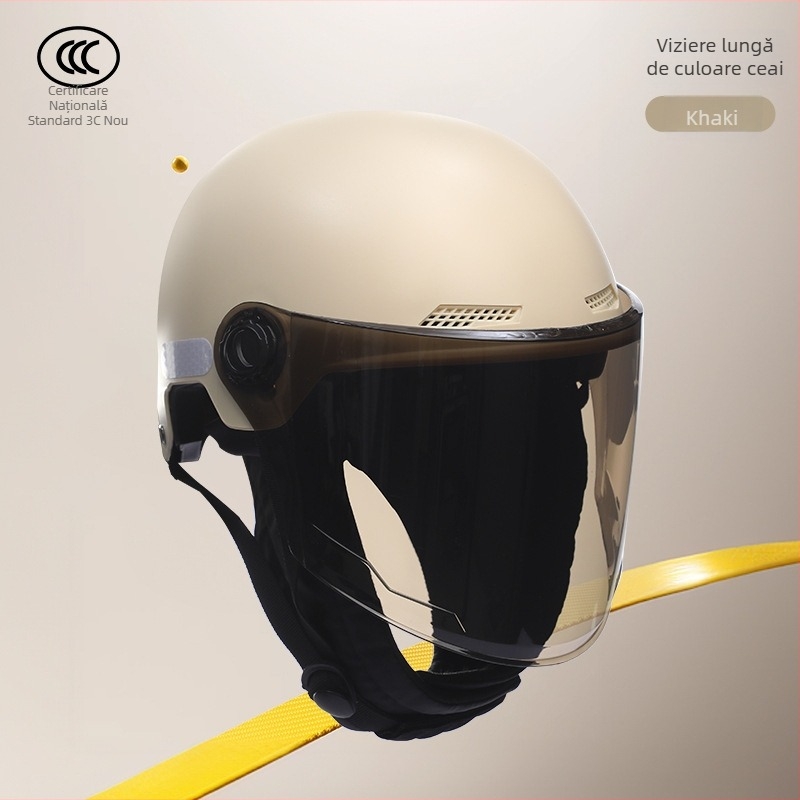 Cască pentru vehicule electrice – ABS, tip jumătate, iarnă, adulți, unisex