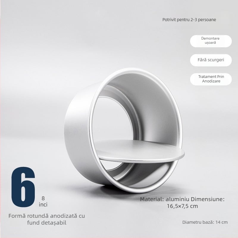 Pengyi Forme de copt antiaderente cu fund rotund – set unelte de coacere pentru uz casnic