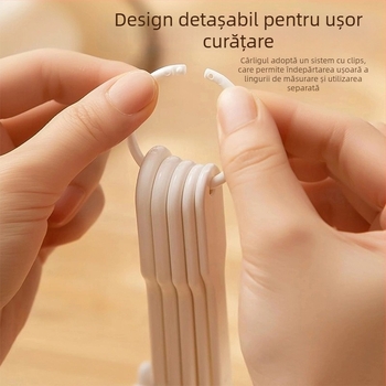 Set de 5 linguri de măsurare pentru cafea cu scară, pentru bucătărie — Material PP, linguri multifuncționale pentru gătit și coacere