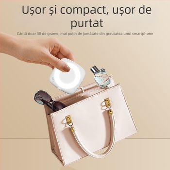 Lampa mică de selfie D6 Moonlight pentru telefon, portabilă, trei temperaturi de culoare, 3.7V, sub 10W