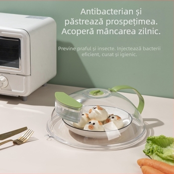Capac anti-stropire pentru cuptorul cu microunde - plastic rezistent la temperaturi, stil modern simplu, Morning Dream Jia