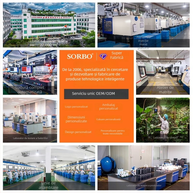 Lanternă LED de urgență cu manivelă, radio integrat, corp ABS, rotație de 360°, multifuncțional