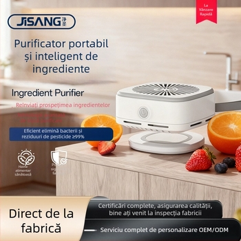 Curățător de fructe și legume cu îndepărtarea pesticidelor și dezinfectare, BX2-Plus, 15V, 25W, control mecanic, coș de spălare detașabil