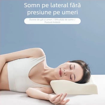 Perna latex în formă de fluture, latex natural, conținut de latex peste 90%, miez tricotat, stil simplu