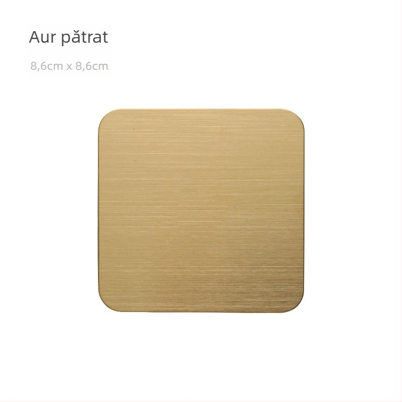 Paletă pentru artă unghii cu bețișoare din oțel inoxidabil pentru amestecarea gelului de unghii, 1 piesă