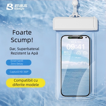 Geantă impermeabilă pentru telefon mobil, TPU, stil minimalist, Outdoor Water Bag, țesătură impermeabilă, adulți