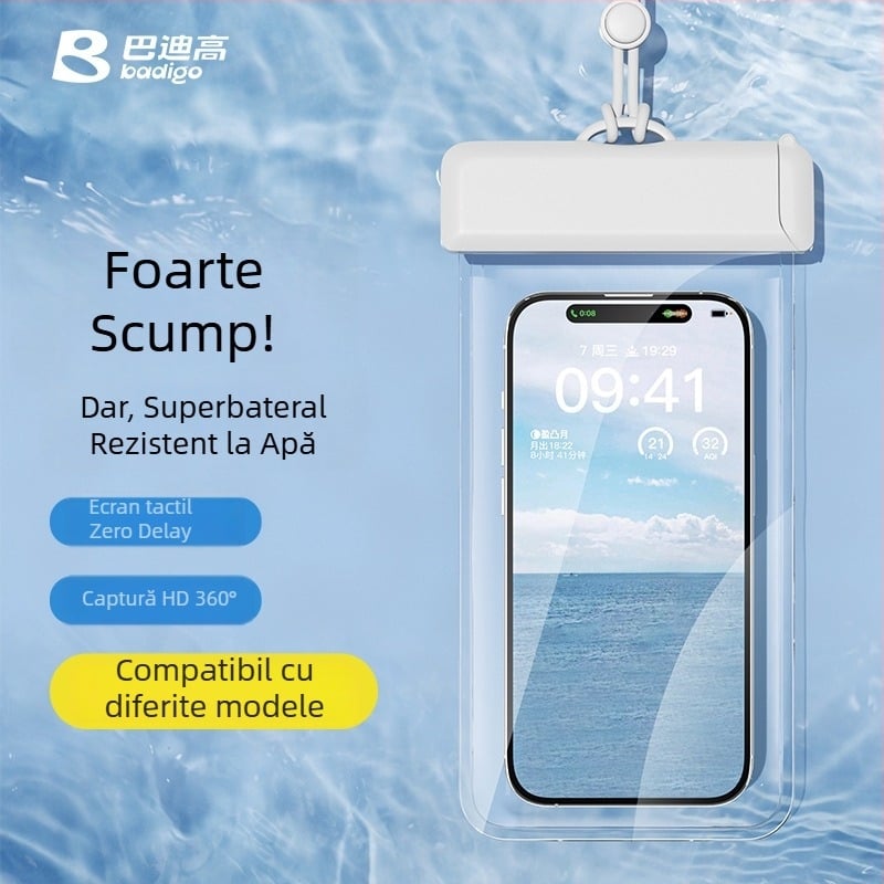 Geantă impermeabilă pentru telefon mobil, TPU, stil minimalist, Outdoor Water Bag, țesătură impermeabilă, adulți