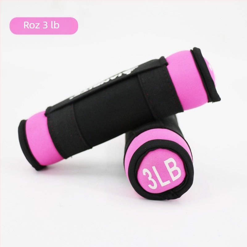 Echipament de fitness pentru acasă: gantere EVA și saci de nisip pentru yoga și aerobice; greutăți de 1, 2 sau 3 lb; marcă Healthy bit