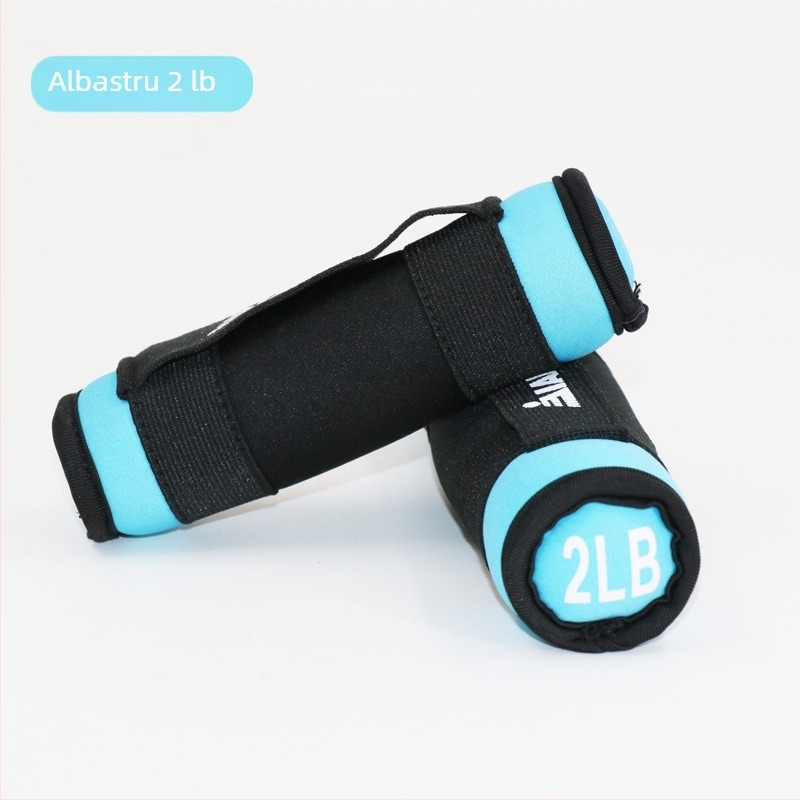 Echipament de fitness pentru acasă: gantere EVA și saci de nisip pentru yoga și aerobice; greutăți de 1, 2 sau 3 lb; marcă Healthy bit