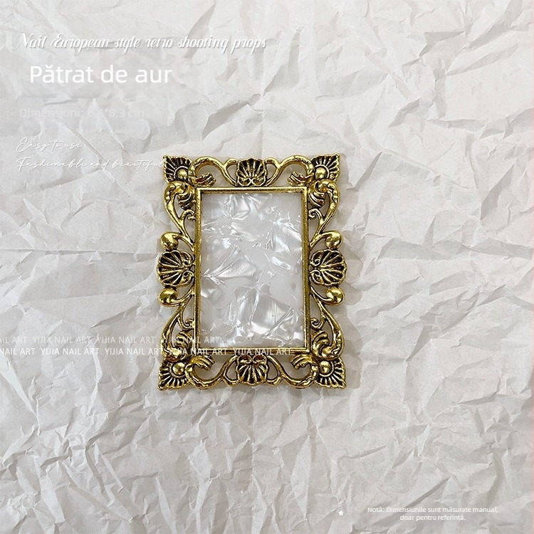 Dispozitiv de afișare a artei unghiilor, stil paletă retro, material: alt, conținut net: 1, marcă: lorossi