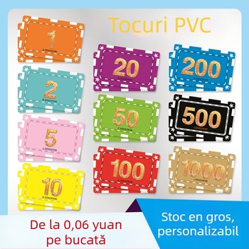 Cărți și jetoane de poker din PVC – impermeabile și rezistente la uzură, pentru Texas Hold’em și sălile de jocuri