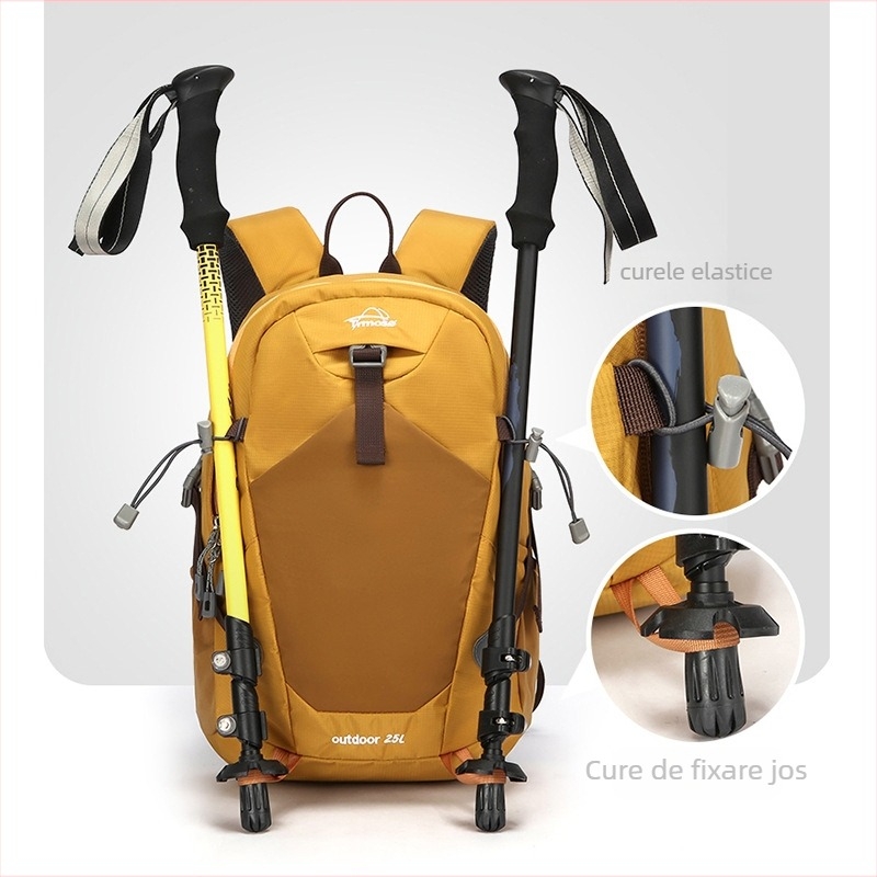 Rucsac de drumeție - ultra-ușor, impermeabil, extensibil, unisex, cu curele cu aer (material Oxford)