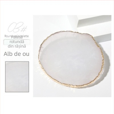 Paletă pentru unghii cu pietre cristal agate și bucăți rotunde din scoici, versiune de prezentare, model marmorat; Brand: Wanjia Embroidery; Origine: Guangzhou; Import: Nu; Etichetă privată licențiată: Nu